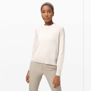 Lululemon Texture Play Crew Sweater